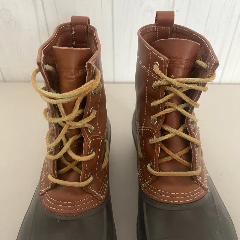 Sperry Brown Leather Boots